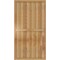 Ekena Millwork Framed Board-n-Batten Shutters, Rough Sawn Western Red Cedar, 32 1/4W x 61H, PR RBF06S32X061RWR - alternate 2